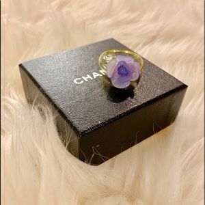 Vintage Chanel Camellia ring